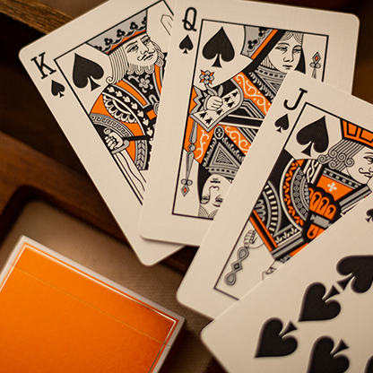 Lounge Edition in Hangar (Orange) by Jetsetter Playing Cards Jetsetter Playing Cards bei Deinparadies.ch