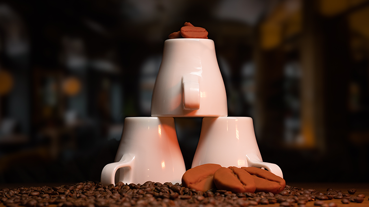 Amazing Coffee Cups and Beans by Vulpine Deinparadies.ch bei Deinparadies.ch