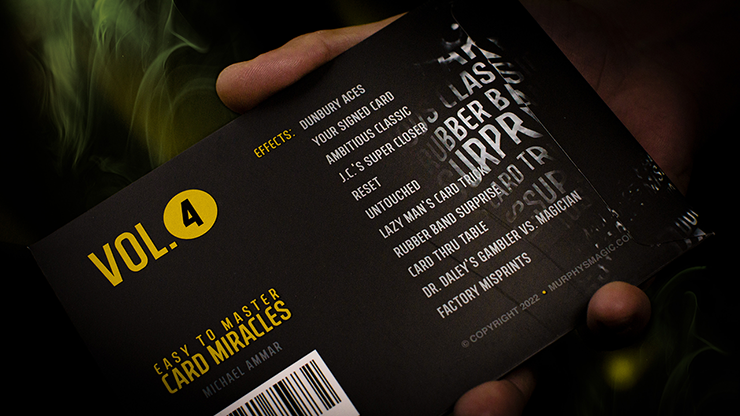 Easy to Master Card Miracles 4 | Michael Ammar Murphy's Magic bei Deinparadies.ch