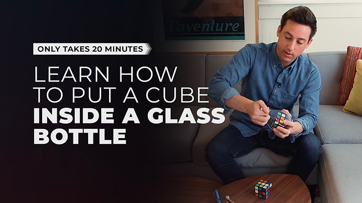 Cube in Bottle Project | Taylor Hughes | David Stryker Vanishing Inc. bei Deinparadies.ch
