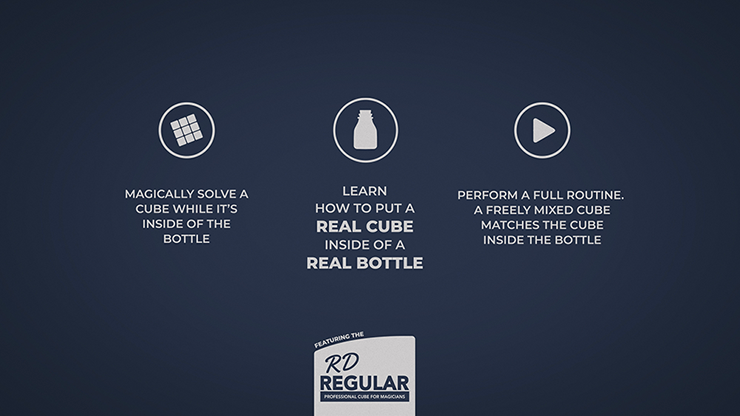 Cube in Bottle Project | Taylor Hughes | David Stryker Vanishing Inc. bei Deinparadies.ch