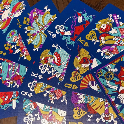 Bicycle Yaksha Oni Playing Cards by Card Experiment Card Experiment bei Deinparadies.ch