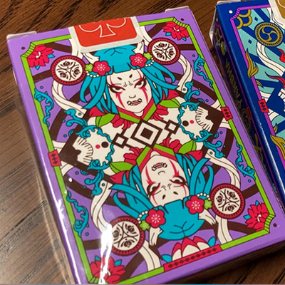Bicycle Yaksha Hannya Playing Cards by Card Experiment Card Experiment bei Deinparadies.ch