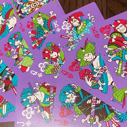 Bicycle Yaksha Hannya Playing Cards by Card Experiment Card Experiment bei Deinparadies.ch