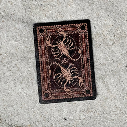 Bicycle Scorpion (Brown) Playing Cards Playing Card Decks bei Deinparadies.ch