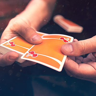 Cherry Casino Summerlin Sunset (Orange) Playing Cards by Pure Imagination Projects Murphy's Magic bei Deinparadies.ch