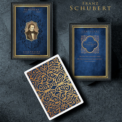 Franz Schubert | Composers Playing Cards Deinparadies.ch bei Deinparadies.ch