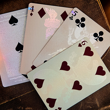 Holographic Legal Tender Playing Cards by Kings Wild Deinparadies.ch bei Deinparadies.ch