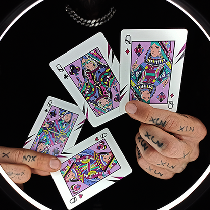 Retro Wave Playing Cards Gamblers Warehouse bei Deinparadies.ch