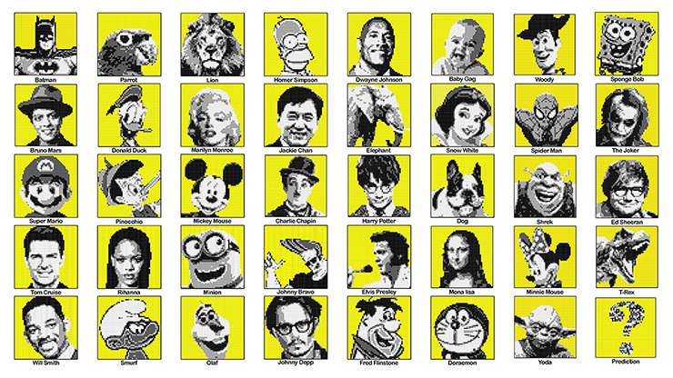 Bricks Frame | Klemmbaustein-Bild | Gustavo Sereno Gee Magic bei Deinparadies.ch