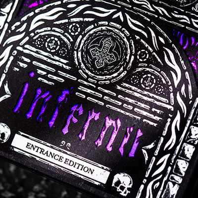 Inferno Violet Vengeance Playing Cards Riffle Shuffle bei Deinparadies.ch