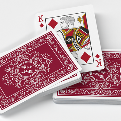 Black Roses Playing Cards | Edelrot Marked Black Roses Playing Cards bei Deinparadies.ch