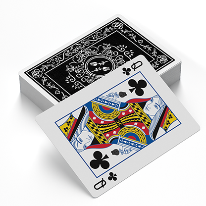Black Roses Playing Cards | Fully Marked Black Roses Playing Cards bei Deinparadies.ch