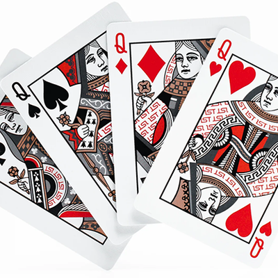 1st V4 Playing Cards Red | Chris Ramsay Deinparadies.ch bei Deinparadies.ch