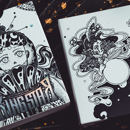Twelve Imperial Symbols Playing Cards (Monochrome) by KING STAR Secret Factory bei Deinparadies.ch