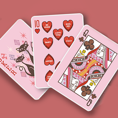 Bicycle Vintage Valentine Playing Cards Bicycle bei Deinparadies.ch