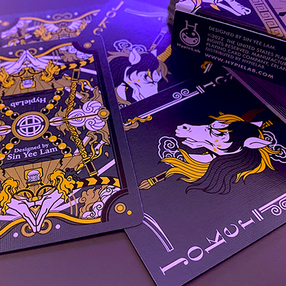 Bicycle Wukong Destruction Grey Playing Cards Hypie Lab bei Deinparadies.ch