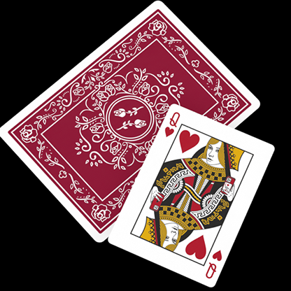 Black Roses Edelrot Mini Playing Cards Black Roses Playing Cards bei Deinparadies.ch