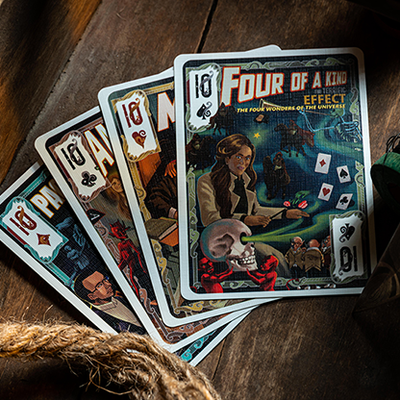 The Magicians Playing Cards, Card Game and Puzzle Riffle Shuffle bei Deinparadies.ch