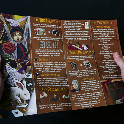 The Magicians Playing Cards, Card Game and Puzzle Riffle Shuffle bei Deinparadies.ch