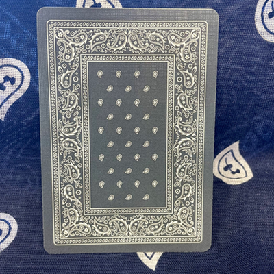 Gilded Bicycle Bandana (Blue) Playing Cards Playing Card Decks bei Deinparadies.ch