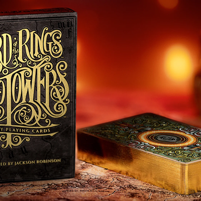 The Lord of the Rings - Two Towers Playing Cards (Gilded Edition) | Kings Wild Deinparadies.ch bei Deinparadies.ch