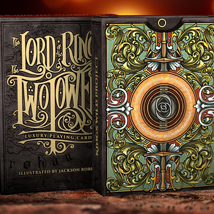 The Lord of the Rings - Two Towers Playing Cards (Gilded Edition) | Kings Wild Deinparadies.ch bei Deinparadies.ch