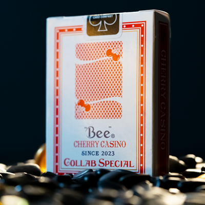 Limited Bee X Cherry (Red) Playing Cards Murphy's Magic bei Deinparadies.ch