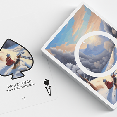 Orbit Christmas V3 Playing Cards Orbit Playing Cards bei Deinparadies.ch