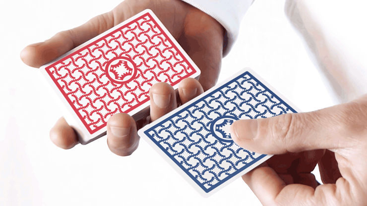 TURN (Red) Playing Cards | Mechanic Industries