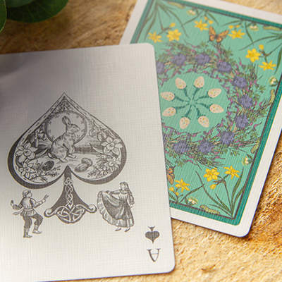 Wheel of the Year Ostara Playing Cards Jocu bei Deinparadies.ch