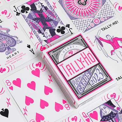 Tally Ho Circle Back Heart Playing Cards | US Playing Card Co. Bicycle bei Deinparadies.ch
