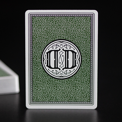 Smoke & Mirrors Anniversary Edition: Green Playing Cards | Dan & Dave FULTONS Playing Cards bei Deinparadies.ch