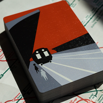 Fulton Street 1958 Edition Playing Cards FULTONS Playing Cards bei Deinparadies.ch