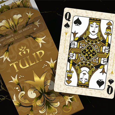Grand Tulip Gold Playing Cards Deinparadies.ch bei Deinparadies.ch