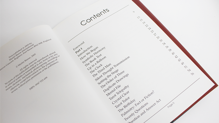 Telepathy Personified | Ron and Nancy Spencer TRICKSUPPLY bei Deinparadies.ch