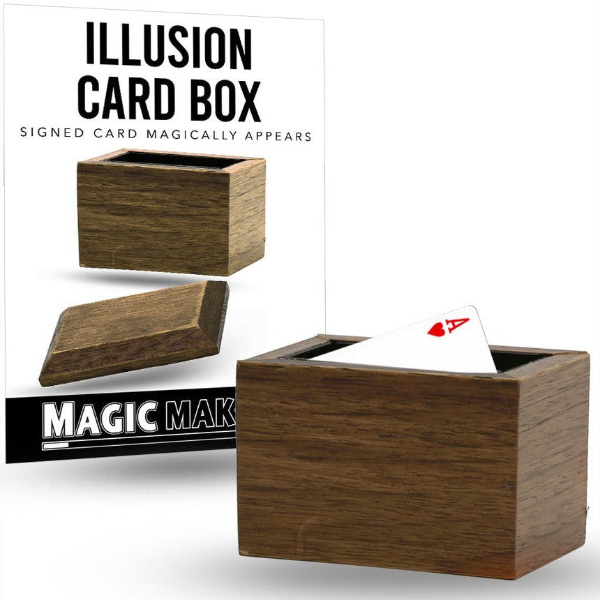 Kartenbox Holz | Impossible Travel Magic Makers bei Deinparadies.ch