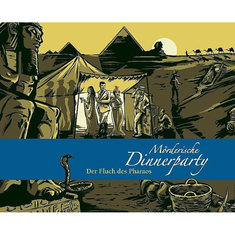 Mörderische Dinnerparty: Fluch des Pharaos Blaubart Verlag bei Deinparadies.ch