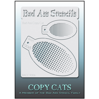 Bad Ass Copy Cat con lunares Bad Ass Stencils en Deinparadies.ch