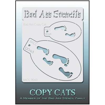 Pies Copy Cat Bad Ass Stencils en Deinparadies.ch