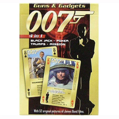 James Bond Poker Deck Guns & Gadgets Cartamundi bei Deinparadies.ch