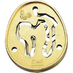 Huzzle Cast Puzzle L'Oeuf | Level 4 Cast Puzzles bei Deinparadies.ch