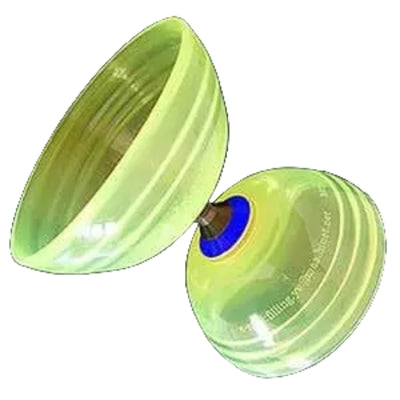 Diabolo Sundia Shining 3K Freilauf gelb-Sundia-Deinparadies.ch