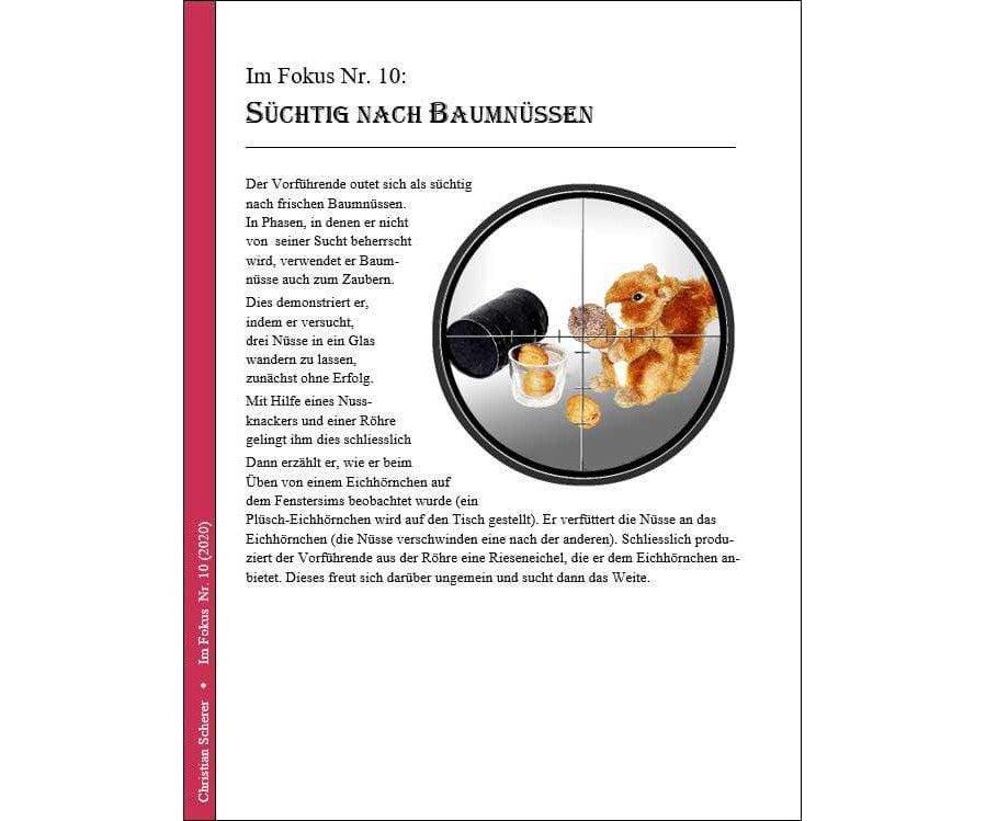 Im Fokus 10: Süchtig nach Baumnüssen by Christian Scherer Christian Scherer bei Deinparadies.ch