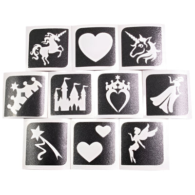 Glitter-Tattoo Set Grimas Princess | Ganzes Set-Grimas-Deinparadies.ch