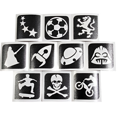 Glitter-Tattoo Set Grimas Sport | Ganzes Set-Grimas-Deinparadies.ch