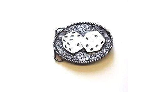 Fibbia per cintura Rodeo Dice Tanside Ltd. su Deinparadies.ch