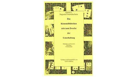 Kümmelblättchen zur Unterhaltung ZZM bei Deinparadies.ch