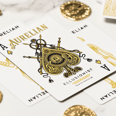 White Aurelians Playing Cards Ellusionist bei Deinparadies.ch