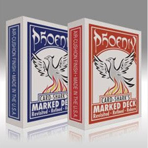 Phoenix Marked Deck (RED) Card-Shark bei Deinparadies.ch